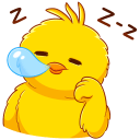 Стикер Чубчик #19 ВКонтакте