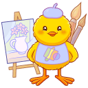 Стикер Чубчик #20 ВКонтакте