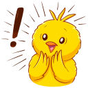 Стикер Чубчик #28 ВКонтакте