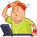 Стикер Лёва #25 ВКонтакте