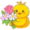 Стикер Чубчик #32 ВКонтакте