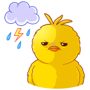 Стикер Чубчик #34 ВКонтакте