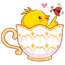 Стикер Чубчик #37 ВКонтакте