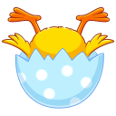 Стикер Чубчик #40 ВКонтакте