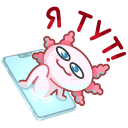 Стикер Лотти #25 ВКонтакте