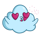 Стикер Облачко #7 ВКонтакте