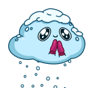 Стикер Облачко #24 ВКонтакте