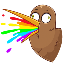 Стикер Киви Стиви #26 ВКонтакте