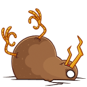 Стикер Киви Стиви #30 ВКонтакте