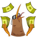 Стикер Киви Стиви #36 ВКонтакте