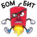 Стикер Динамит #2 ВКонтакте