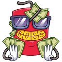 Стикер Динамит #8 ВКонтакте