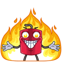 Стикер Динамит #18 ВКонтакте