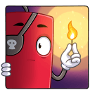 Стикер Динамит #32 ВКонтакте