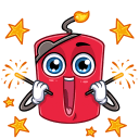 Стикер Динамит #35 ВКонтакте