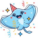 Стикер Скат Маячок #15 ВКонтакте