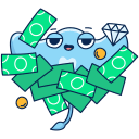 Стикер Скат Маячок #30 ВКонтакте