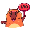 Стикер Пиби #27 ВКонтакте