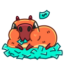 Стикер Пиби #37 ВКонтакте