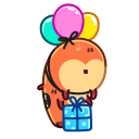 Стикер Пиби #41 ВКонтакте