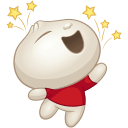 Стикер Бао #9 ВКонтакте