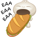 Стикер Бао #12 ВКонтакте