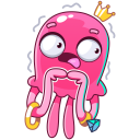 Стикер Медуза Джилл #9 ВКонтакте