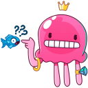 Стикер Медуза Джилл #11 ВКонтакте