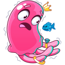 Стикер Медуза Джилл #12 ВКонтакте