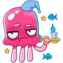 Стикер Медуза Джилл #18 ВКонтакте