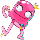 Стикер Медуза Джилл #28 ВКонтакте