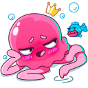 Стикер Медуза Джилл #36 ВКонтакте