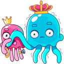 Стикер Медуза Джилл #37 ВКонтакте