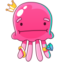 Стикер Медуза Джилл #43 ВКонтакте