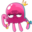 Стикер Медуза Джилл #45 ВКонтакте