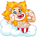 Стикер Лёва #11 ВКонтакте