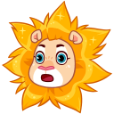 Стикер Лёва #15 ВКонтакте