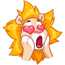 Стикер Лёва #17 ВКонтакте