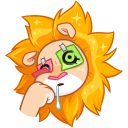 Стикер Лёва #20 ВКонтакте