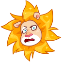 Стикер Лёва #21 ВКонтакте