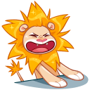 Стикер Лёва #26 ВКонтакте