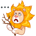 Стикер Лёва #31 ВКонтакте