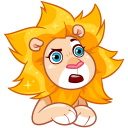 Стикер Лёва #35 ВКонтакте