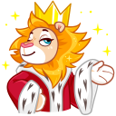 Стикер Лёва #36 ВКонтакте