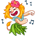 Стикер Лёва #37 ВКонтакте