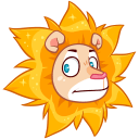 Стикер Лёва #41 ВКонтакте