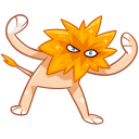 Стикер Лёва #48 ВКонтакте