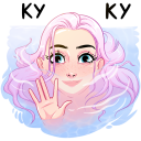 Стикер Летта #1 ВКонтакте