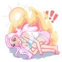 Стикер Летта #8 ВКонтакте