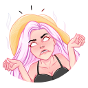 Стикер Летта #11 ВКонтакте